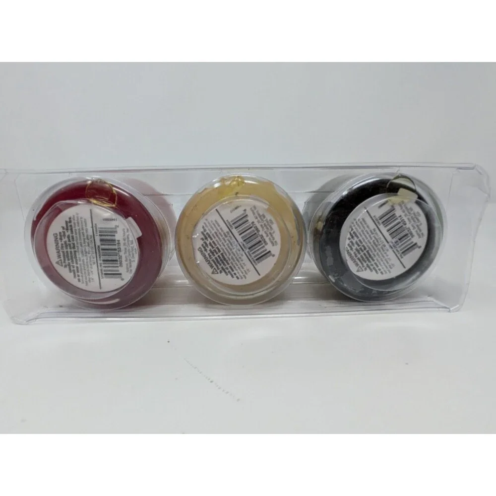 Yankee Candle Small Jar 3-Pack 3.7 oz Christmas Cookie Balsam Cedar Cinnamon New